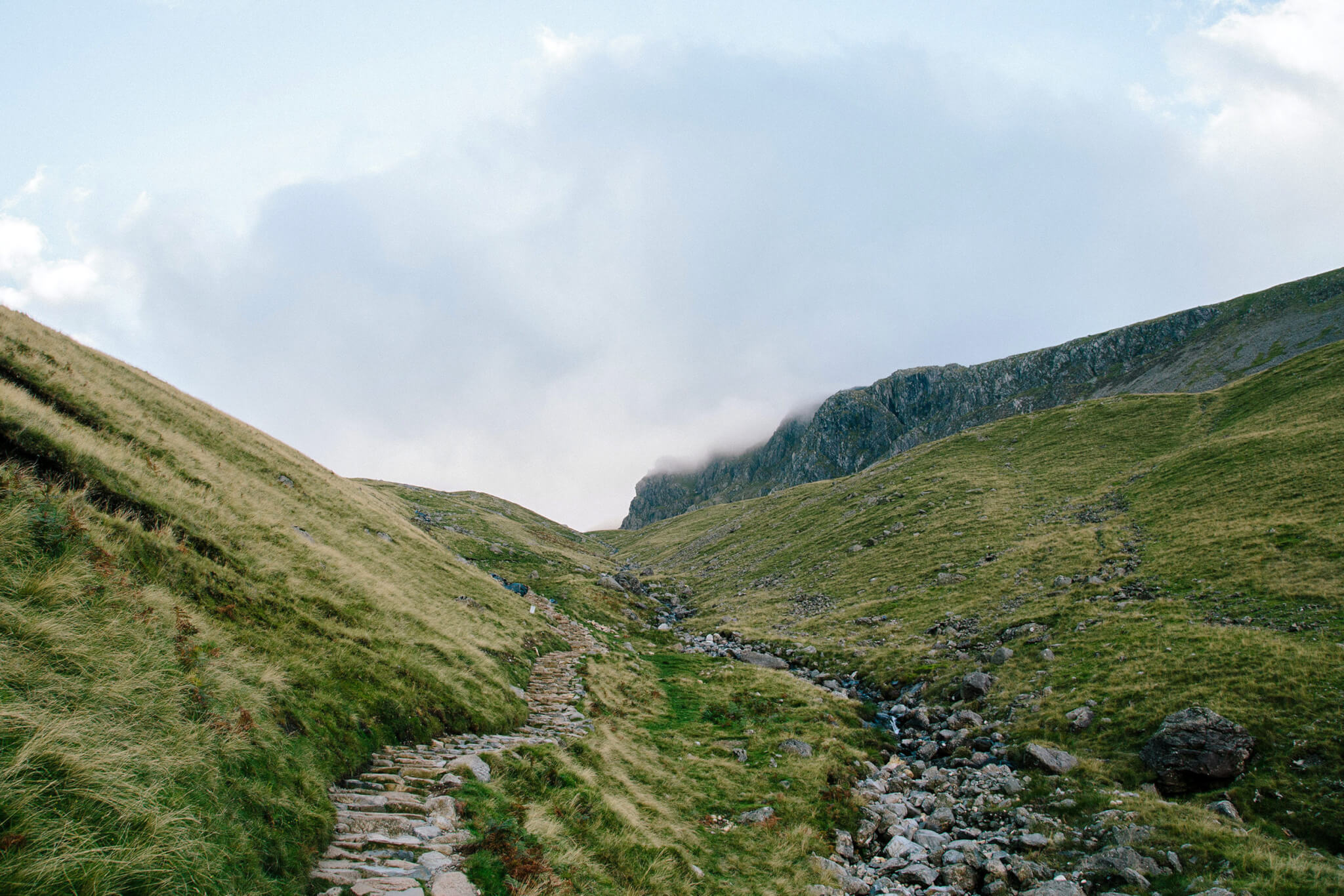 Scafell Pike, la plus haute montagne d'Angleterre