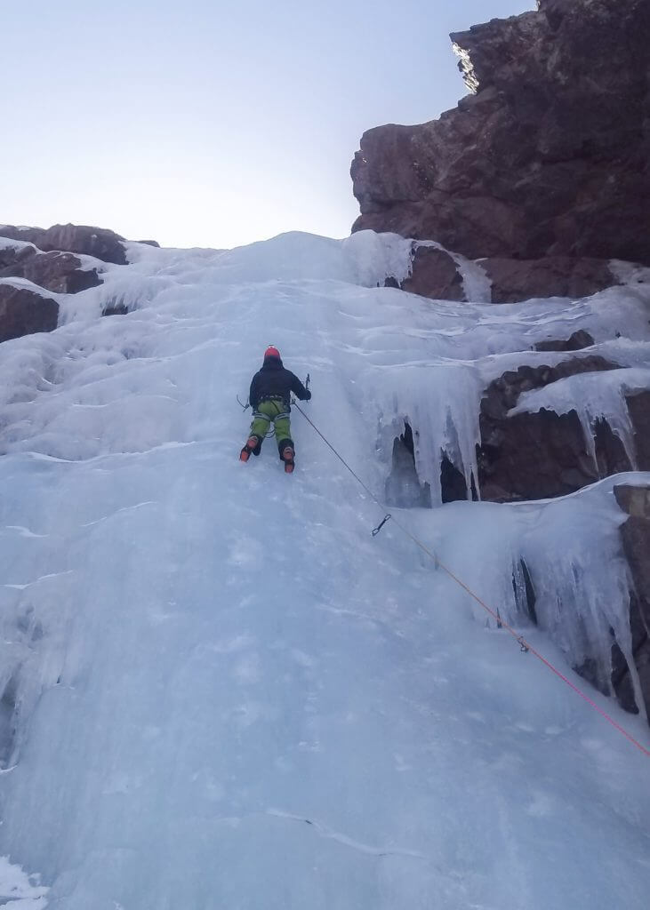 Faiçal Bourkiba - Ice Climbing in Morocco