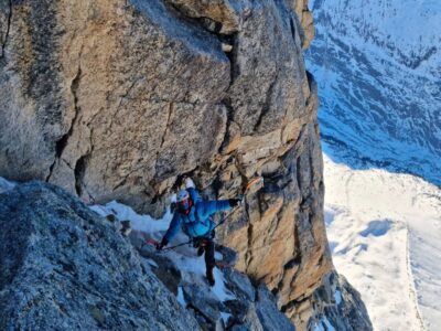 Bastien Levy - North Face of the Drus - Winter 3