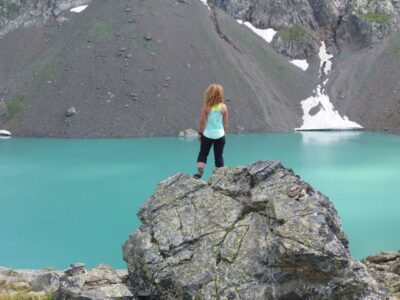 Le Lac Blanc à 2161 m d'altitude