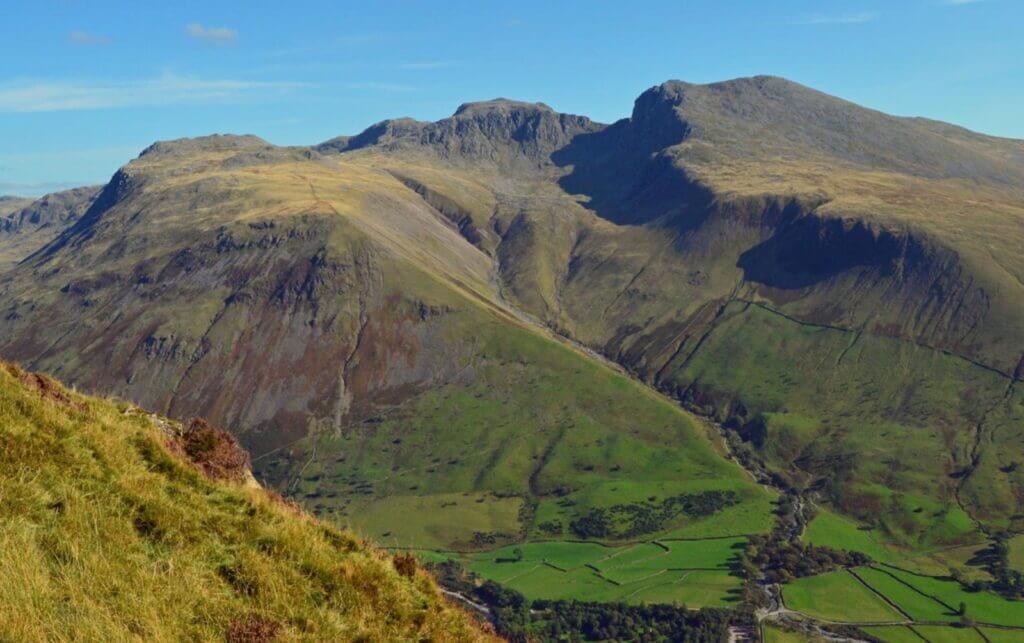 Highest mountain in England - Scafell Pike