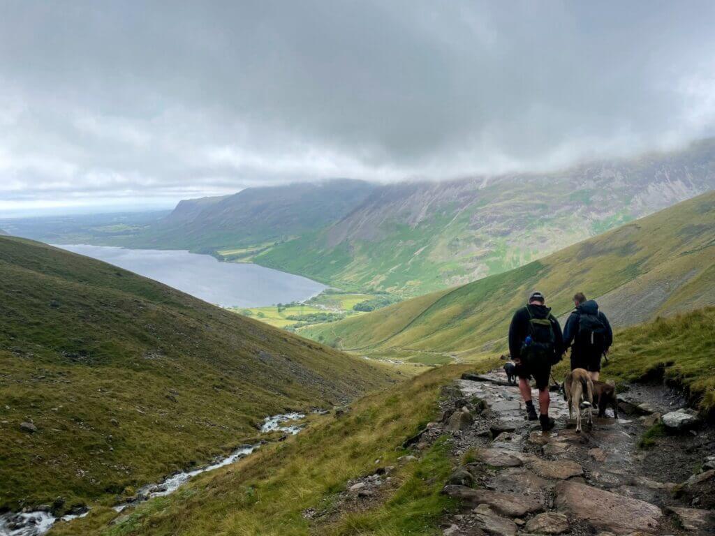 Climbing the Highest Mountain in England from Wasdale