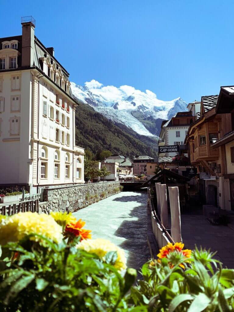 Chamonix-Mont Blanc is one of France's most popular destinations for mountain sports.
