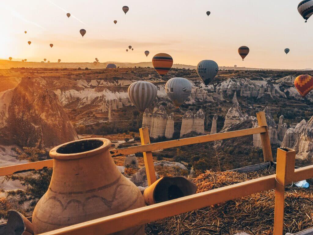 Mongolfières en Turquie