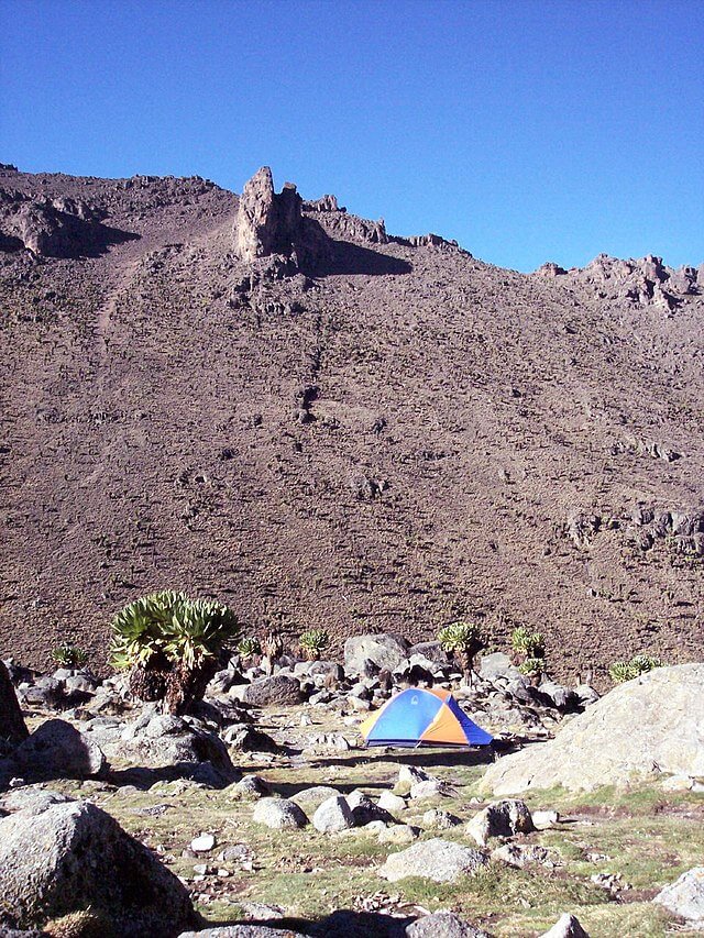 Mount Kenya - Mackinder's Camp