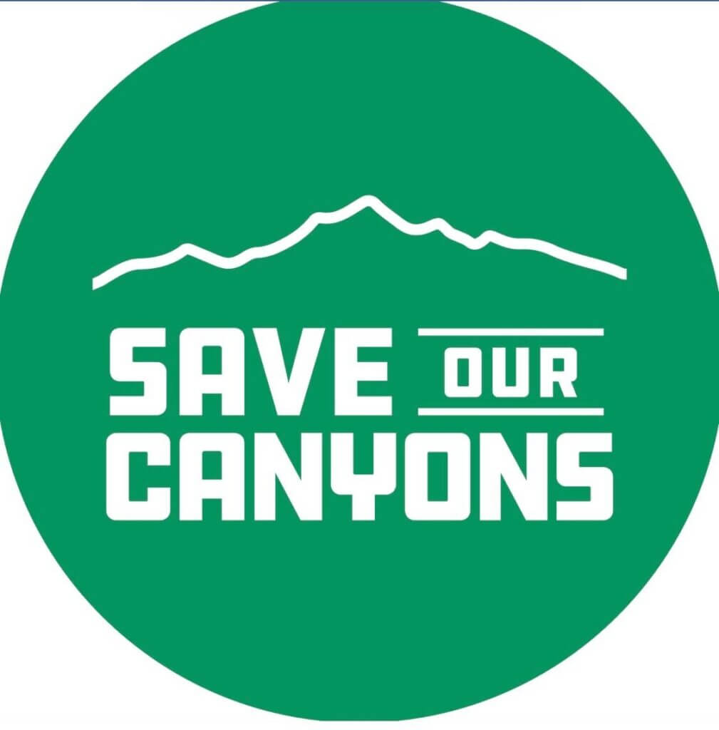 Save Our Canyons Logo