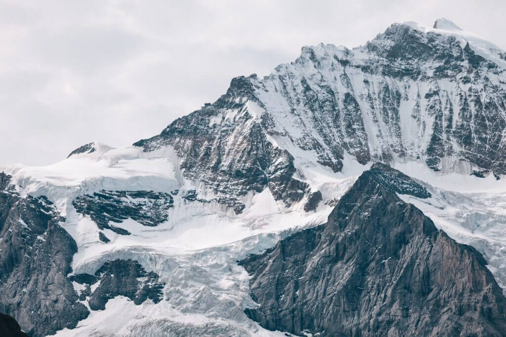 Peaks in the Swiss Alps