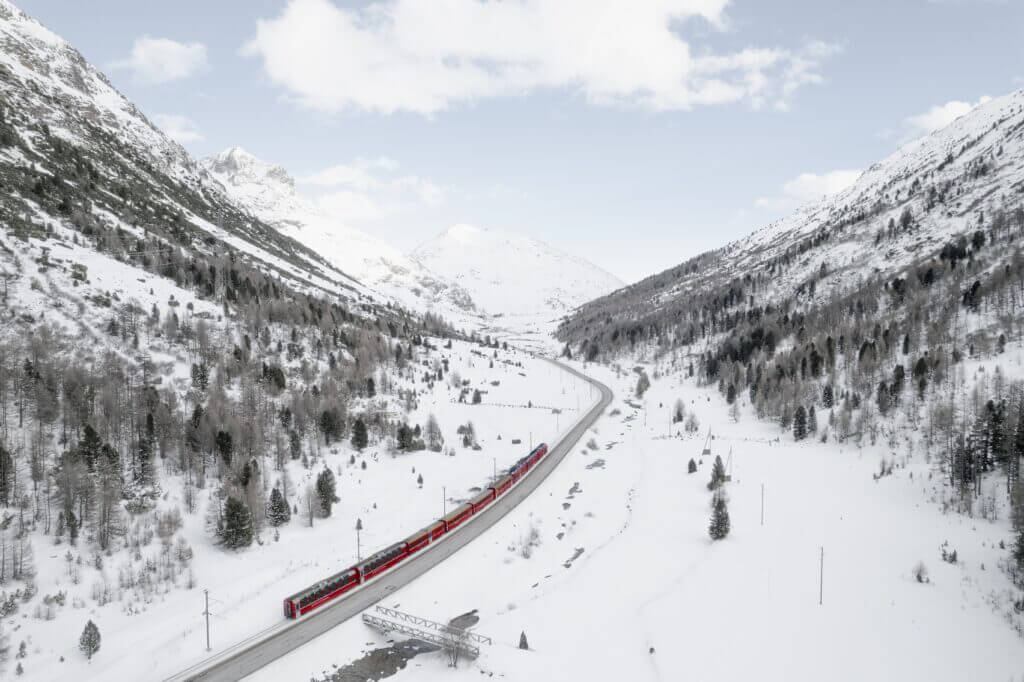 Bernina Express - Swiss Alps