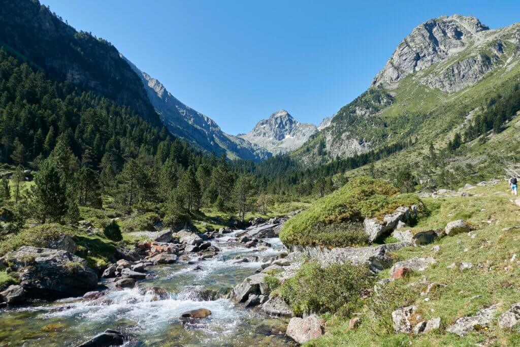 Vallée de Lutour lors d'une randonnée à Cauterets.