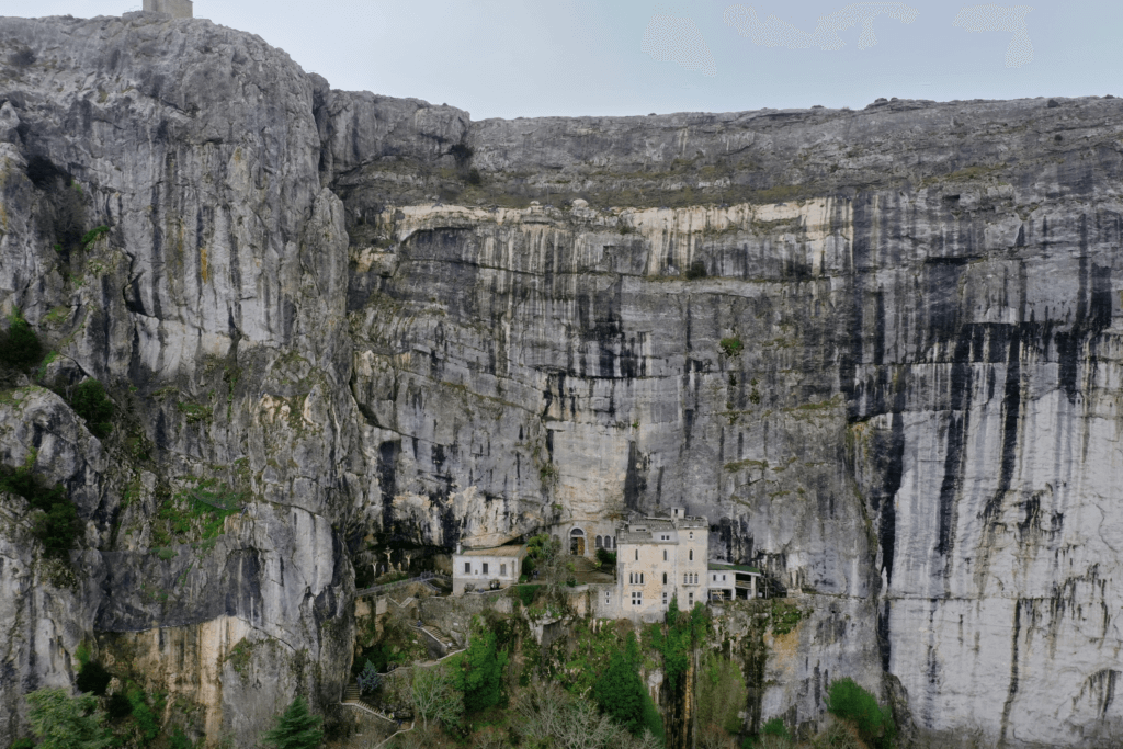 La grotte Sainte-Marie-Madeleine à Sainte Baume.