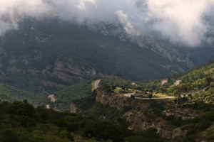 Vue lors d'une randonnée au massif Sainte Baume.